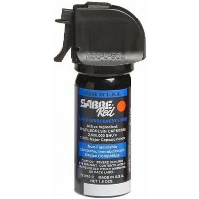 Sabre Red obranný pepřový sprej MK-2 Trigger Top Cone 10% OC 1.33% MC 1.8 oz – Hledejceny.cz