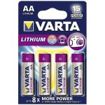 Varta Professional Lithium AA 4ks 6106301404 – Zboží Živě