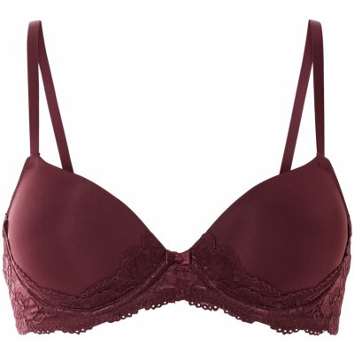 esmara podprsenka s krajkou bordó – Zboží Mobilmania