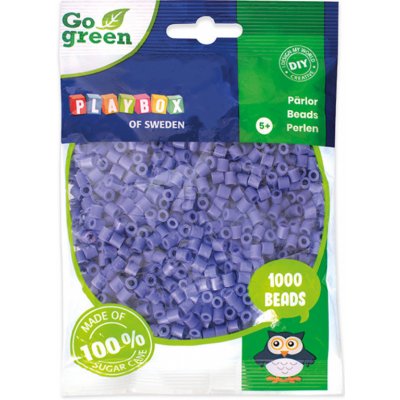 Playbox Zažehlovací korálky Go Green 1000 ks fialové – Zboží Mobilmania