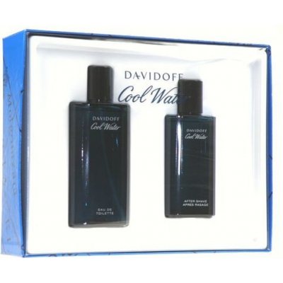 Davidoff Cool Water EDT 75 ml + 75 ml Voda po holení dárková sada – Hledejceny.cz