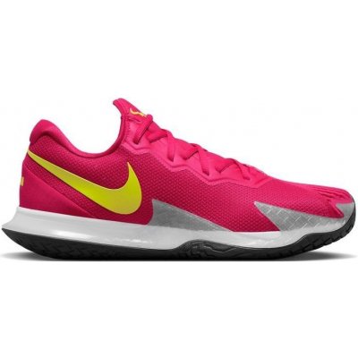 Nike Zoom Vapor Cage 4 Rafa - mystic hibiscus/white/black/yellow strike – Zboží Mobilmania