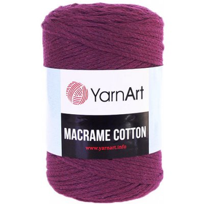 YarnArt Příze Macrame Cotton 777 - vřesová