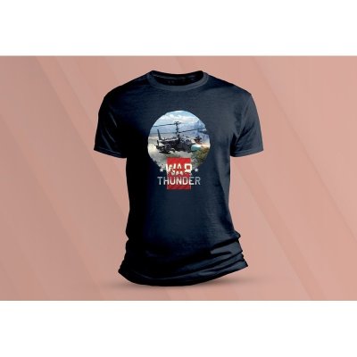 Sandratex dětské bavlněné tričko War Thunder 2. tmavě šedá – Zboží Dáma