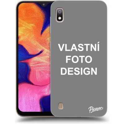 Pouzdro Picasee silikonový Samsung Galaxy A10 A105F - Vlastní design/motiv černé – Zbozi.Blesk.cz
