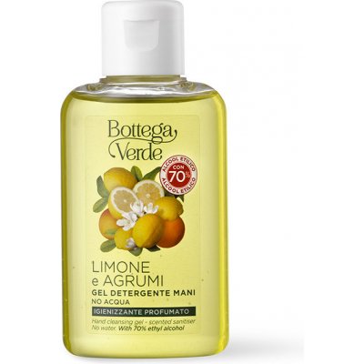 Bottega Verde Hydroalkoholický gel na ruce Citrusy 100 ml – Zbozi.Blesk.cz