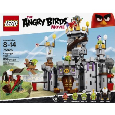 LEGO® Angry Birds 75826 Hrad krále Prasete – Zbozi.Blesk.cz