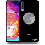 Pouzdro Picasee silikonové Samsung Galaxy A70 A705F - Moon Minimal čiré – Zboží Mobilmania