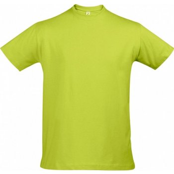 Sol's bavlněné tričko Imperial vysoká gramáž Zelená jablková L190