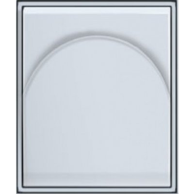 Kryt zásuvky ABB Element / Time- bílá / ledová bílá – Zboží Mobilmania