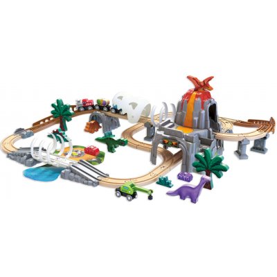Hape Vláčkodráha Dobrodružný set Dino – Zboží Mobilmania