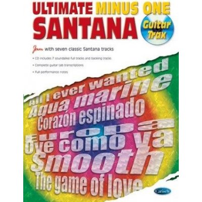 Carlos Santana: Ultimate Minus One noty tabulatury na kytaru + audio – Hledejceny.cz