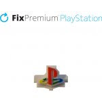 FixPremium Retro Home Button PS5 DualSense, bílá – Zboží Mobilmania