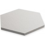 Akustický panel Bitmat šedý šestiúhelník 43,5x50 cm tloušťka 3 cm – Hledejceny.cz