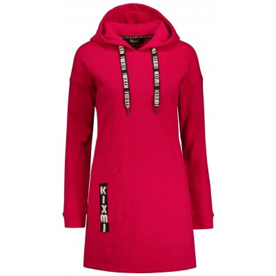 Kixmi dámská mikina SHARON ČERVENÁ – Sleviste.cz