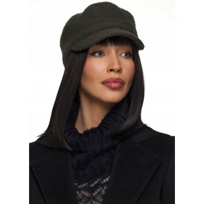 Fashionweek zimní klobouček vlněný klobouk KARR309 Khaki – Hledejceny.cz