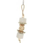 A.K. for Pets B.V. Hračka pták přírodní Stone Quapas! 32 x 8 cm – Zboží Dáma