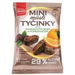 Mini Müsli tyčinky s kakaovými boby a pomerančem bez lepku SEMIX 70 g – Zboží Dáma