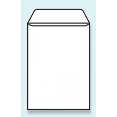 Obálka B4 samolepicí s přehybem 250 × 353 mm, bílá – Zboží Dáma