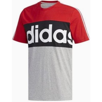 adidas Essentials Colorblock červená – Sleviste.cz