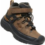 Keen Targhee Mid WP K dark earth golden brown – Zboží Mobilmania