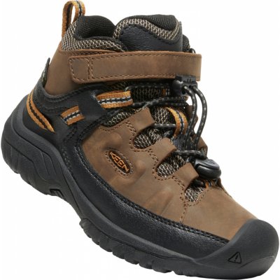 Keen Targhee Mid WP K dark earth golden brown – Zboží Mobilmania