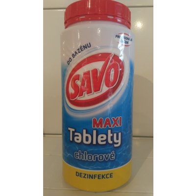 SAVO Maxi chlorové tablety 1,4Kg od 313 Kč - Heureka.cz