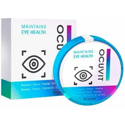 Ocuvit kapsle 20 kapslí – Hledejceny.cz