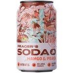 Prager's Soda Mango a broskev 330 ml – Hledejceny.cz