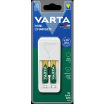 VARTA Mini Charger + 2x AAA 800 mAh 57656201421 – Hledejceny.cz