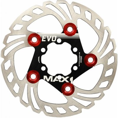 Max1 Evo 6 děr 140 mm černá