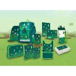 PREMIUM LIGHT Oxybag Školní set 11ks Playworld ve stylu Minecraft sada batoh, penál a doplňky 0-75726/011 – Sleviste.cz