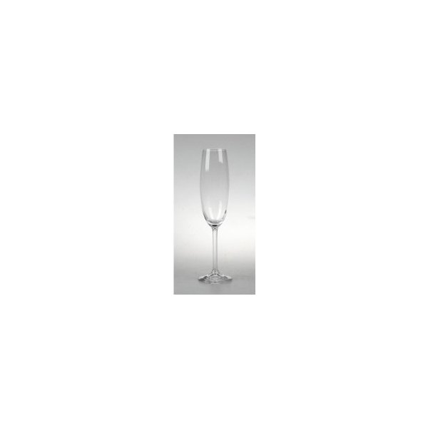 Sklenička Bohemia Crystal Sklenice na sekt Champagne 0,22 l