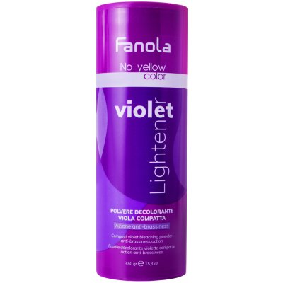 Fanola No Yellow Color Violet Lightener Odbarvovací prášek 450 g – Hledejceny.cz