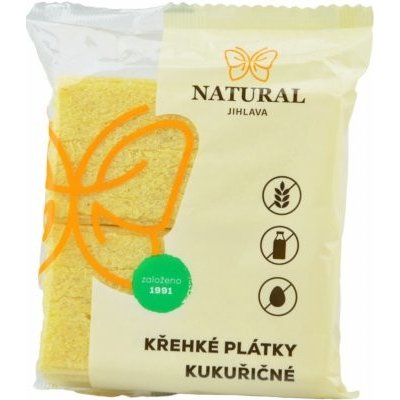 Natural Bezlepkové Extrudované kukuřičné plátky 75 g