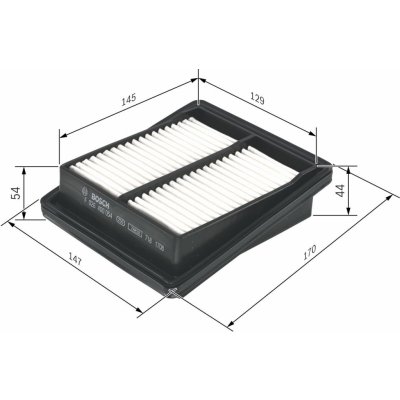Vzduchový filtr BOSCH F 026 400 054 – Hledejceny.cz
