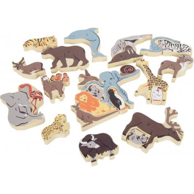 Small Foot Zvířecí puzzle písmena – Hledejceny.cz