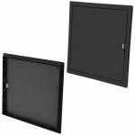 airRoxy Plastová revizní dvířka grafit černá 350x350 mm – Sleviste.cz