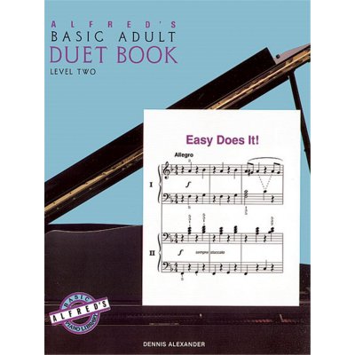 Alfred's Basic Adult Piano Course Duet Book 2 - klavír – Zboží Mobilmania