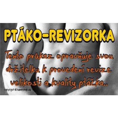 Průkaz Ptákorevizorka