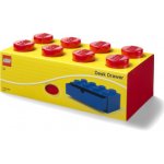LEGO® Stolní box se zásuvkou 8 červená 40211730 – Zboží Dáma