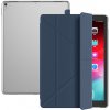 Pouzdro na tablet Protemio Leather Zaklápěcí obal Apple iPad Pro 12.9 2015 / 2017 64863 tmavomodrý