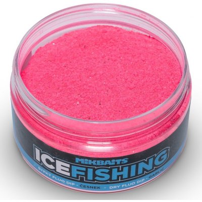 MikBaits Sypký Fluo Dip Ice Fishing Česnek 100 ml – Hledejceny.cz