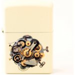 ZIPPO weiß color cStreampunk Clockworkc – Hledejceny.cz
