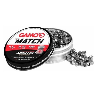 Diabolky Gamo AccuTek Match 500 ks 4,5 mm – Zboží Dáma