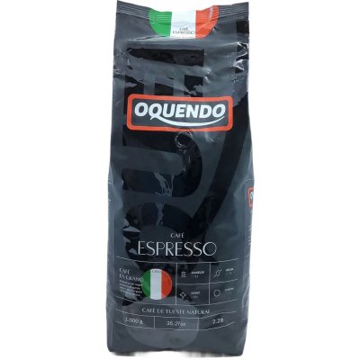Oquendo káva Míchaná káva Espresso Italiano zrnková 1 kg – Hledejceny.cz