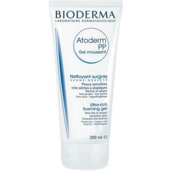 Bioderma čistící gel pro suchou pleť Atoderm PP Ultra Rich Foaming Gel 200 ml