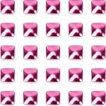 Starnails 3D ozdoby na nehty ShinePins Square Pink – Hledejceny.cz