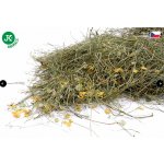 JK ANIMALS Přírodní seno s kukuřičnými a hrachovými lupínky 0,5 kg – Zboží Mobilmania