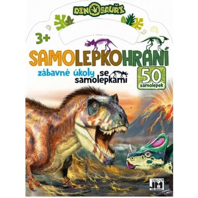 Jiri Models Samolepkohraní Dinosauři – Zboží Dáma
